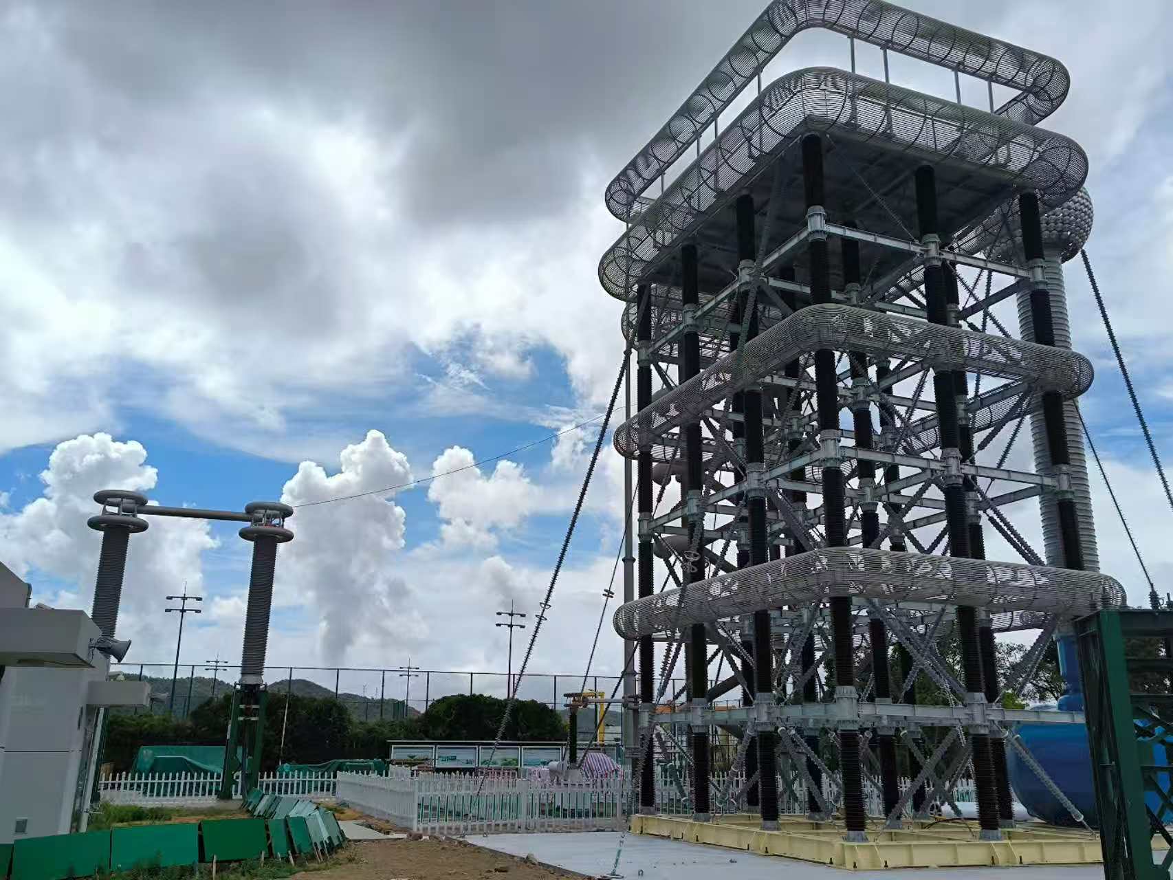 Completion and Commissioning of 640kV UHV DC Cable Test Platform in Zhoushan, Zhejiang